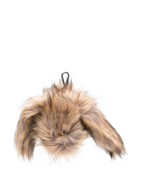 Simone Rocha faux fur coin purse - Brown - zdjęcie produktu nr 1