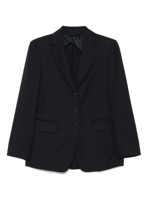Max Mara three-button long-sleeved blazer - Blue - zdjęcie produktu nr 1
