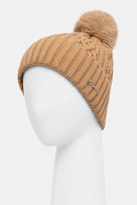 Guess czapka KENDRA kolor beżowy W5BZ15 Z3362 - zdjęcie produktu nr 2