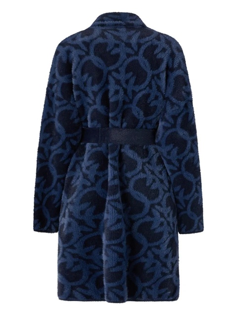 PINKO double-breasted belted-fastening coat - Blue - zdjęcie produktu nr 2