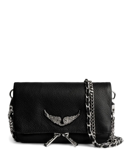 Zadig&Voltaire wings-detail chain-strap cross body bag - Black - zdjęcie produktu nr 1