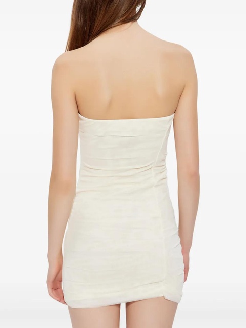 MM6 Maison Margiela tulle mini dress - White - zdjęcie produktu nr 2