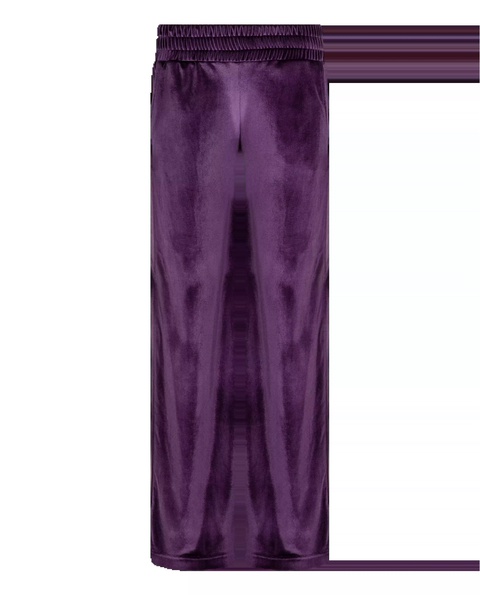 CUORI e PICCHE - Fioletowe spodnie dresowe Dark Grape - zdjęcie produktu nr 1