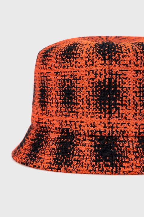 Kangol kapelusz kolor pomarańczowy - zdjęcie produktu nr 1