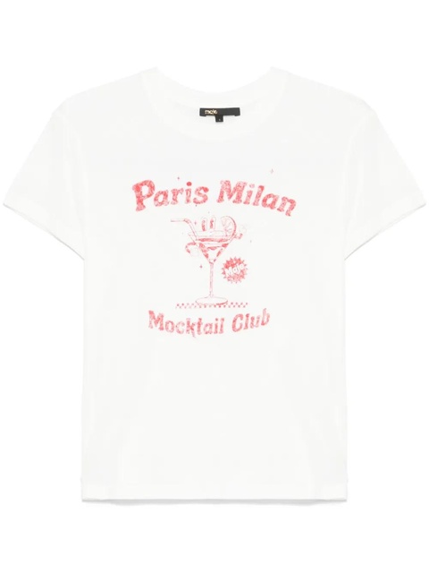 Maje graphic-print T-shirt - White - zdjęcie produktu nr 1