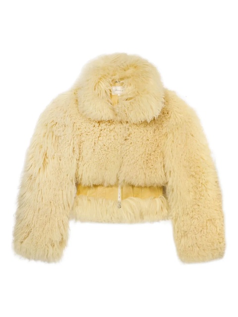 Blumarine high-neck jacket - Yellow - zdjęcie produktu nr 1
