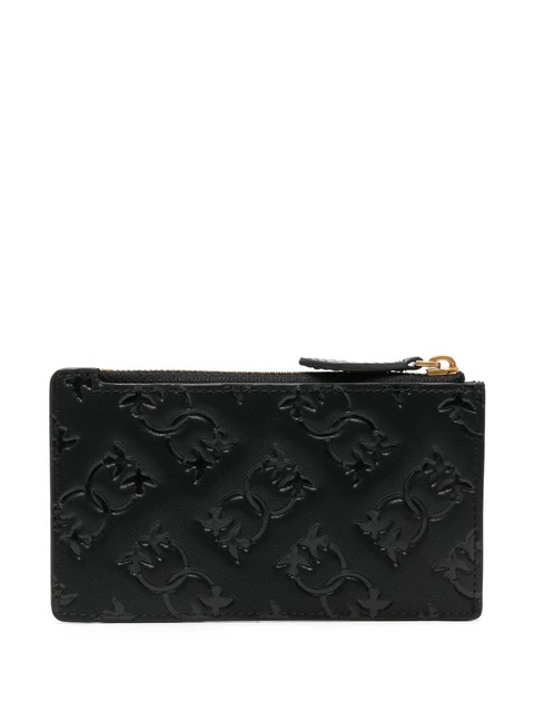 PINKO debossed-logo cardholder - Black - zdjęcie produktu nr 2