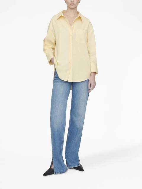 ANINE BING Mika long-sleeve shirt - Yellow - zdjęcie produktu nr 2