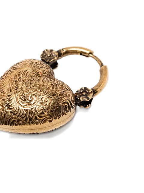 Chloé heart-shaped drop earrings - Gold - zdjęcie produktu nr 2