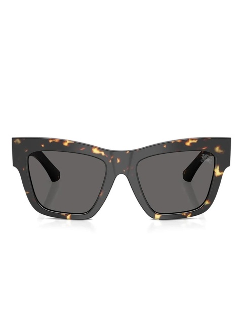 Burberry Eyewear tortoiseshell-pattern sunglasses - Black - zdjęcie produktu nr 2