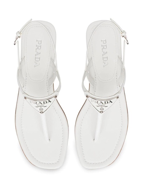 Prada thong strap sandals - White - zdjęcie produktu nr 2