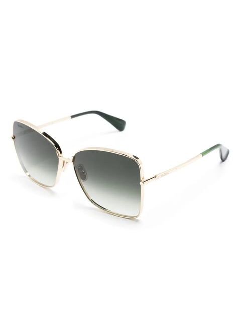 Max Mara Eyewear MM0097 Menton1 geometric-frame sunglasses - Gold - zdjęcie produktu nr 2