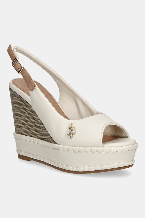 U.S. Polo Assn. sandały AYLIN kolor beżowy AYLIN026W/5Y1 - zdjęcie produktu nr 1
