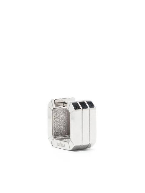 EÉRA 18kt white gold huggie earring - Silver - zdjęcie produktu nr 1