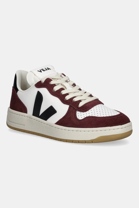 Veja sneakersy V-10 Prime damskie kolor czerwony VI0220864A - zdjęcie produktu nr 1
