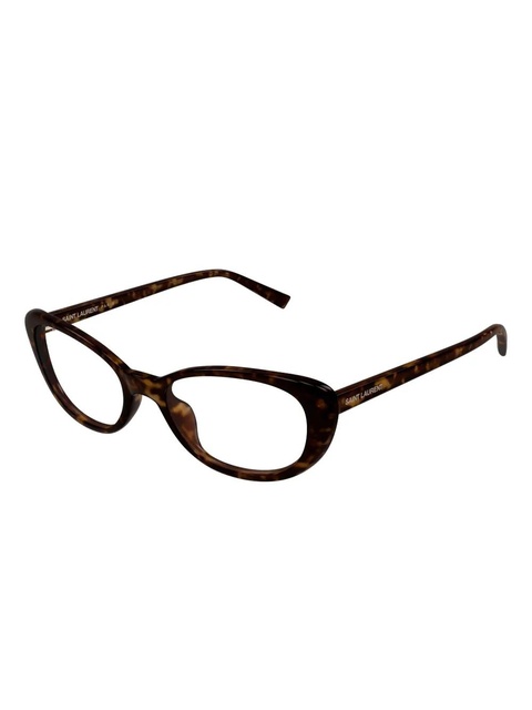 Saint Laurent Eyewear cat-eye glasses - Brown - zdjęcie produktu nr 1