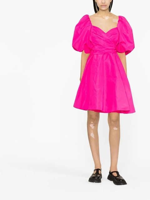 PINKO puff-sleeve flared dress - zdjęcie produktu nr 1