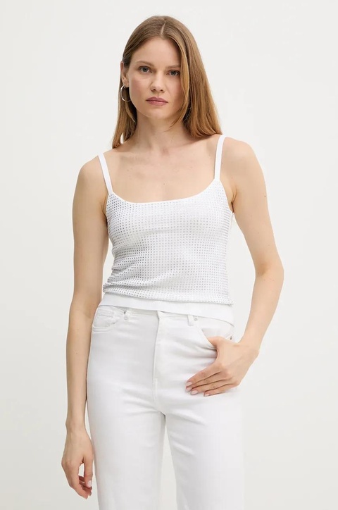 Guess top KHLOE kolor biały W5GR47 Z3MN2 - zdjęcie produktu nr 1
