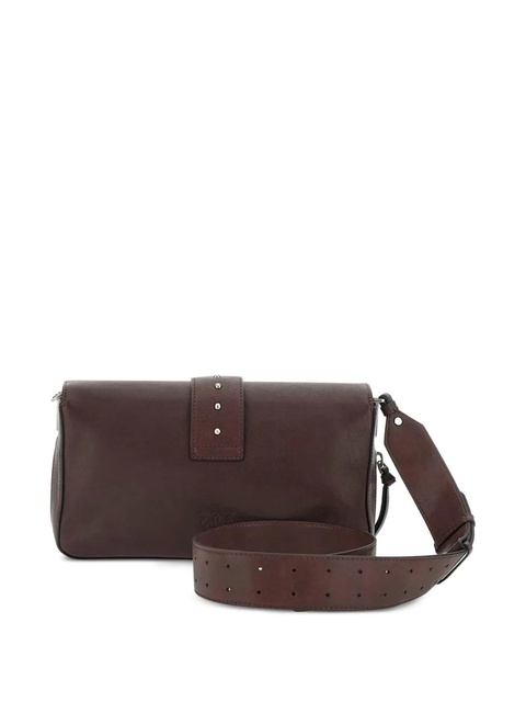 PINKO Classic Love crossbody bag - Brown - zdjęcie produktu nr 1