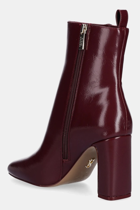 Steve Madden botki Adelisa kolor bordowy na słupku 11002626 - zdjęcie produktu nr 2
