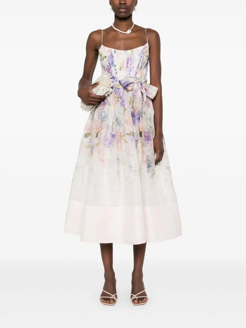 ZIMMERMANN Dawning midi dress - Pink - zdjęcie produktu nr 2