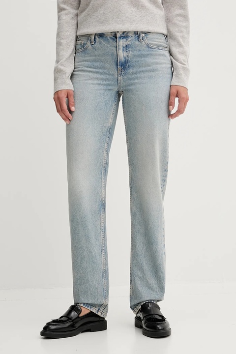 Tommy Hilfiger jeansy damskie high waist WW0WW46727 - zdjęcie produktu nr 1