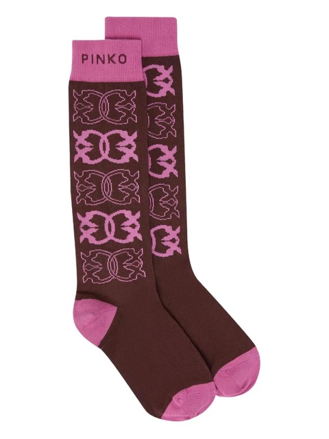 PINKO patterned knee-high socks - zdjęcie produktu nr 2