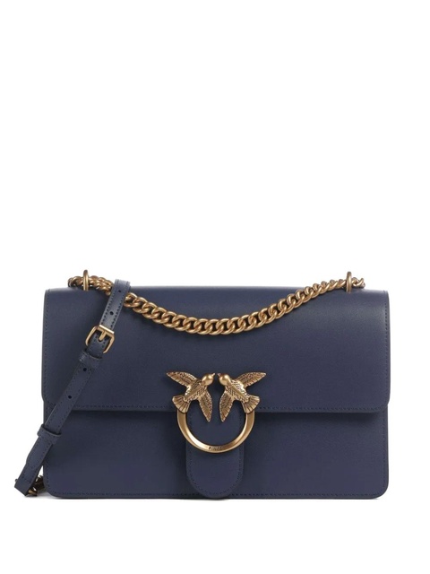 PINKO Classic Love One chain crossbody bag - Blue - zdjęcie produktu nr 1