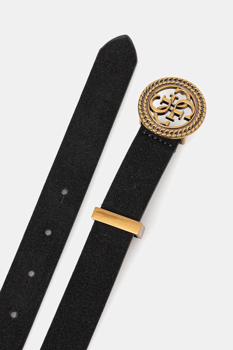 Guess pasek zamszowy damski kolor czarny W5BZ11 L0491 - zdjęcie produktu nr 1