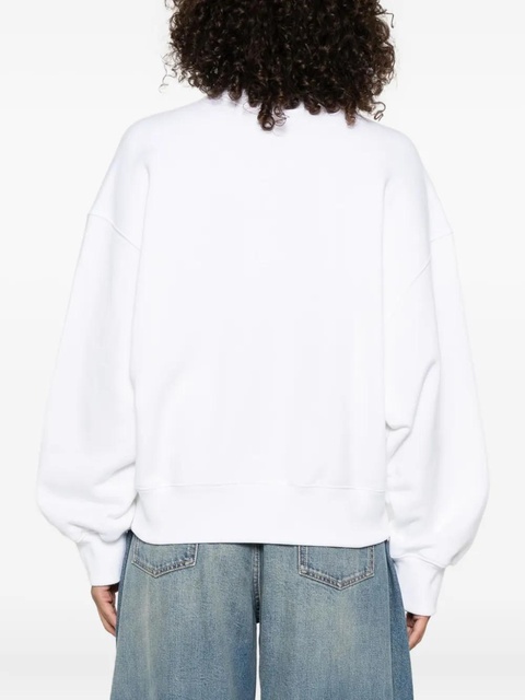 Alexander McQueen graphic-print sweatshirt - White - zdjęcie produktu nr 2