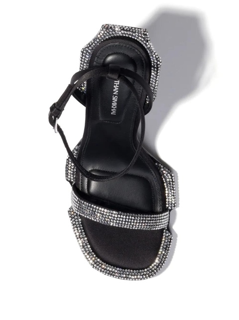 Simkhai Icon crystal-embellished sandals - Black - zdjęcie produktu nr 2
