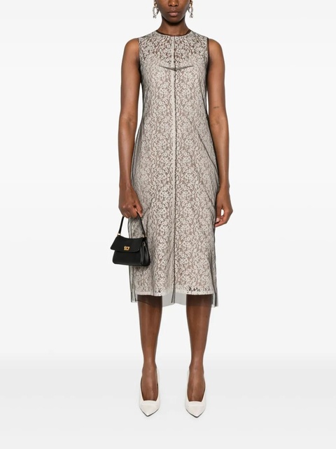 FENDI lace midi dress - Black - zdjęcie produktu nr 2