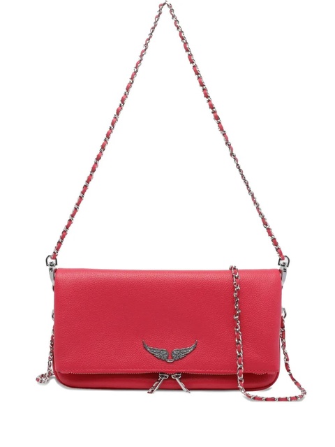Zadig&Voltaire Rock leather cross body bag - Pink - zdjęcie produktu nr 1
