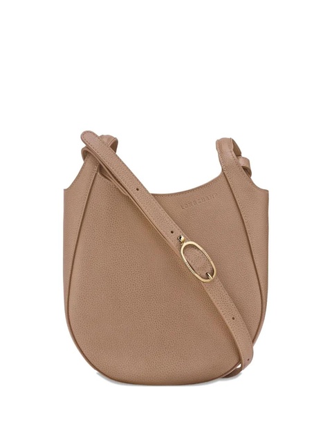 Longchamp small Le Foulonné leather cross body bag - Neutrals - zdjęcie produktu nr 1