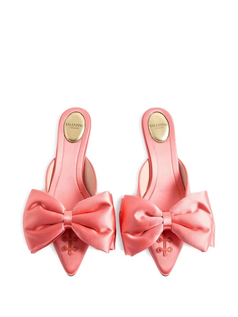 Valentino Garavani 45mm Yolande bow mules - Pink - zdjęcie produktu nr 1