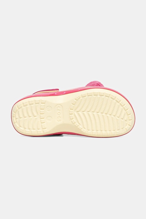 Crocs klapki Classic Lotso Platform Clog damskie kolor różowy na platformie 212240 - zdjęcie produktu nr 1
