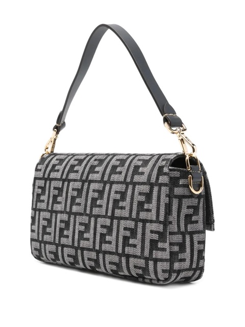 FENDI Baguette logo tote bag - Black - zdjęcie produktu nr 1