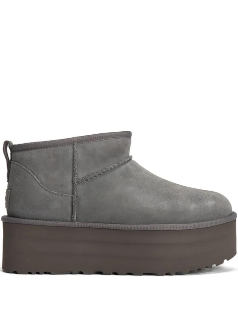 UGG Classic Mini Dipper boots - Grey - zdjęcie produktu nr 1