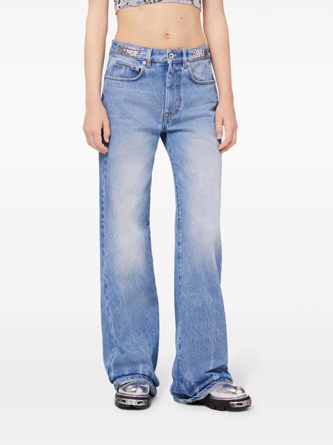 Rabanne 1969 cotton straight-leg jeans - Blue - zdjęcie produktu nr 2