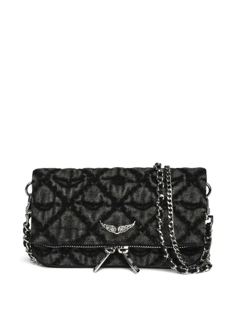 Zadig&Voltaire quilted wing-embellished chain-strap bag - Black - zdjęcie produktu nr 2