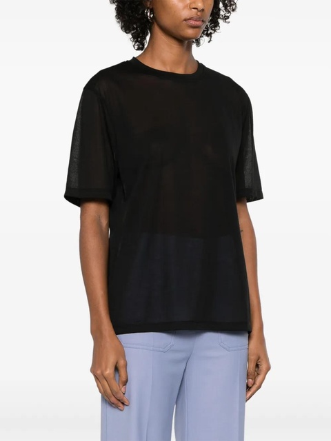 Victoria Beckham mélange tank top - Black - zdjęcie produktu nr 1