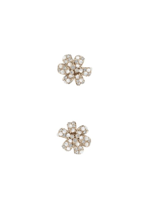 Gucci Flora earrings - Gold - zdjęcie produktu nr 2