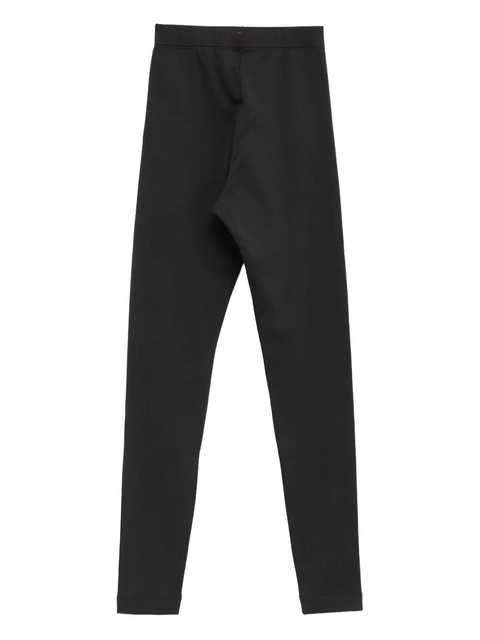 Moncler Grenoble logo-patch leggings - Black - zdjęcie produktu nr 2