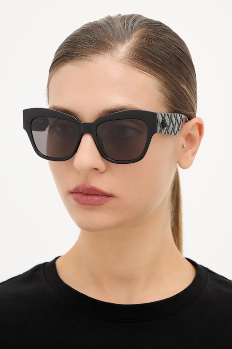 Kurt Geiger London okulary przeciwsłoneczne KENSINGTON damskie kolor czarny 4739500679 - zdjęcie produktu nr 1