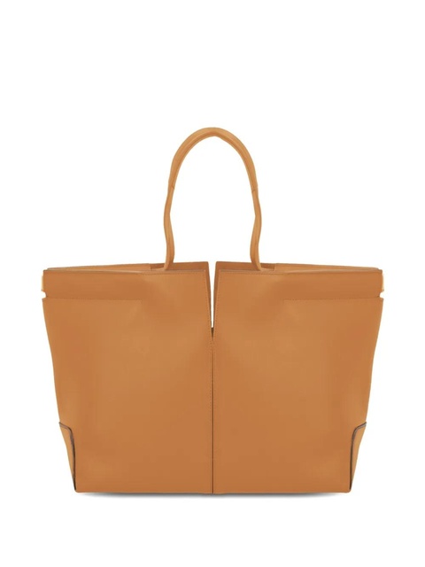 Tod's medium Di Bag Folio leather tote bag - Brown - zdjęcie produktu nr 2