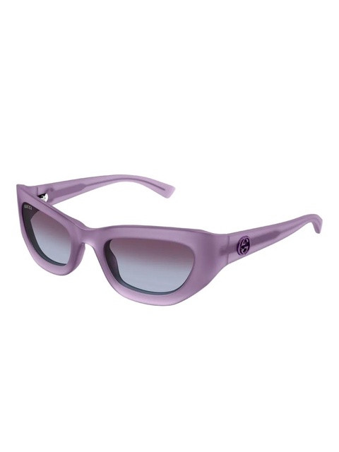 Gucci Eyewear acetate cat-eye sunglasses - Purple - zdjęcie produktu nr 2