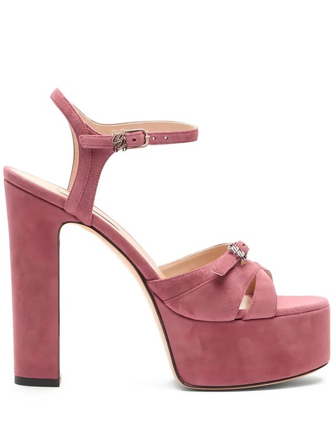 Casadei 80mm Patty platform sandals - Pink - zdjęcie produktu nr 2