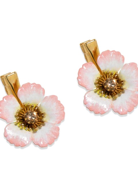Jennifer Behr Debbie hair clips (set of two) - Pink - zdjęcie produktu nr 1