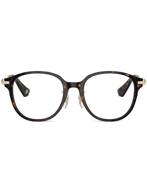 Burberry Eyewear tortoiseshell-effect glasses - Brown - zdjęcie produktu nr 1