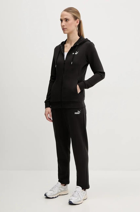 Puma dres damski kolor czarny 685079 - zdjęcie produktu nr 1